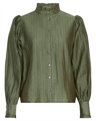 MSCHFemine Bluse - Olivine